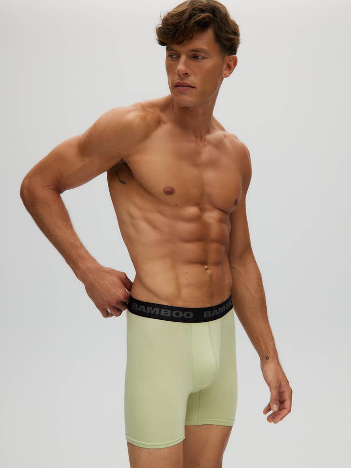 Bamboo Underwear - Wholesale Underwear - Men's - Men's Long Boxer 5"