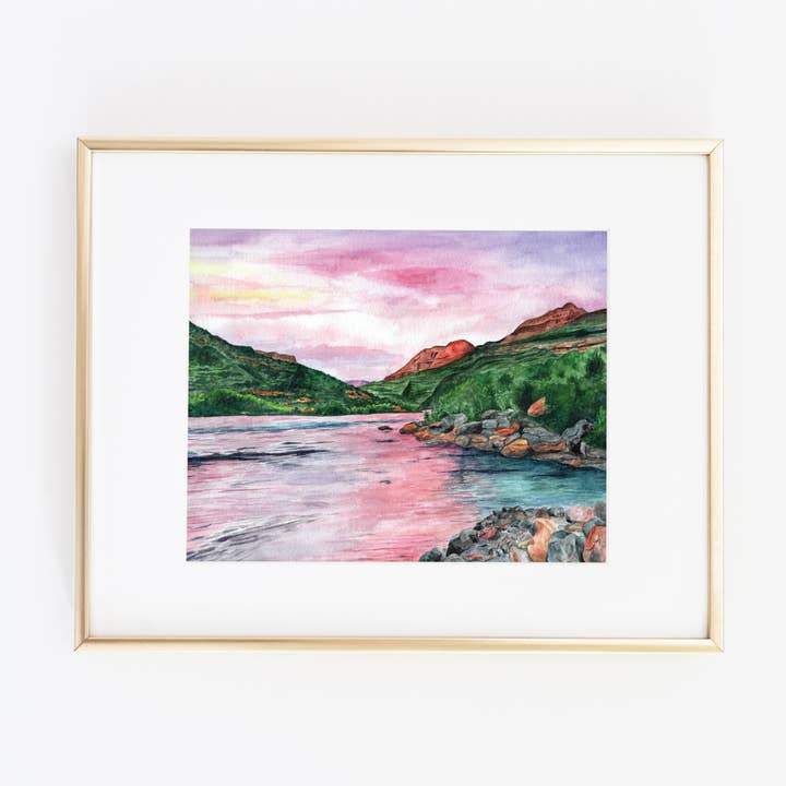 Grand Canyon River Sunset for wholesale by Kaitlyn Ashlee Art & Design
