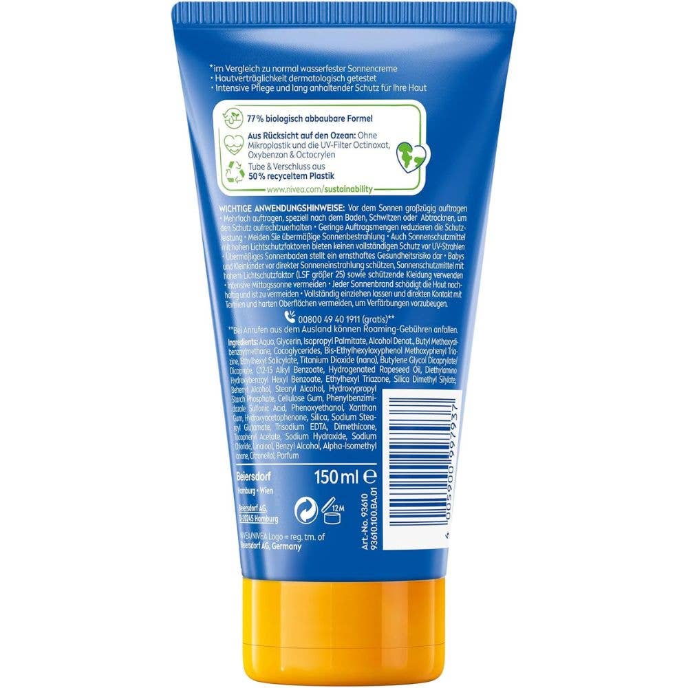 schutzoutlet - Wholesale Sunscreen - NIVEA SUN | Protect & Care Ultra Sun Lotion SPF 50+ 150ml5
