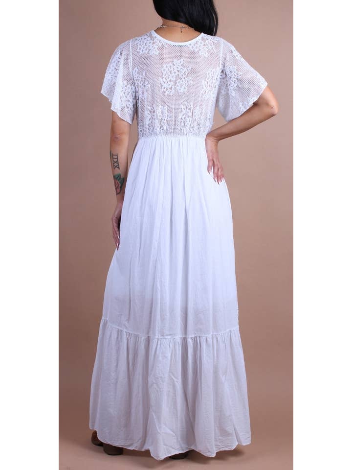 White Romantico Dress for wholesale on Faire4
