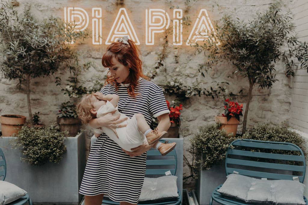 You&Milk - Wholesale Nursing Dress - Maternity - Nursing t-shirt dress - La Mèrinière0