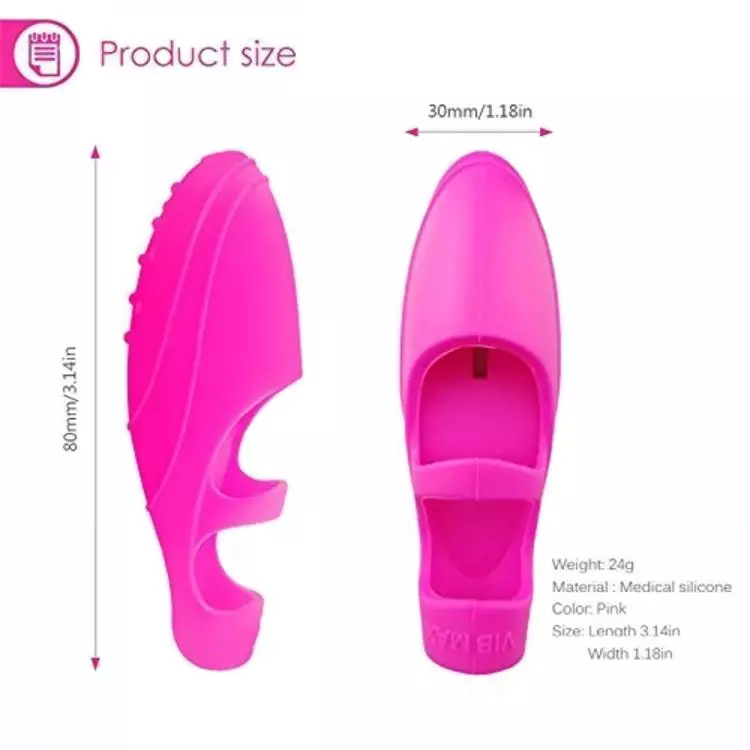 VIGOR - Venta al por mayor Juguetes eróticos - Vibrador en Anillo para Dedo VIGOR en Color Rosa para Estimulación de Clítoris y Vagina7