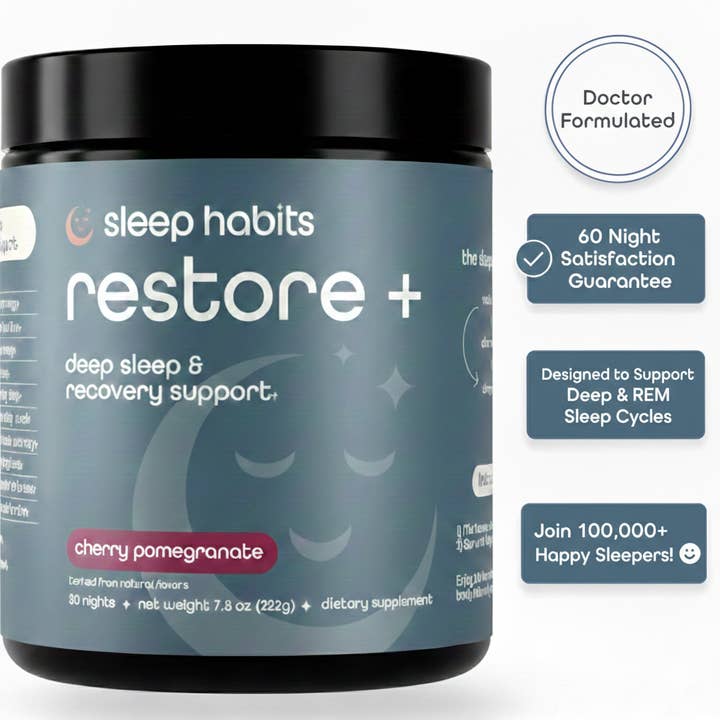 Restore+ Magnesium Sleep Aid for wholesale by SleepHabits