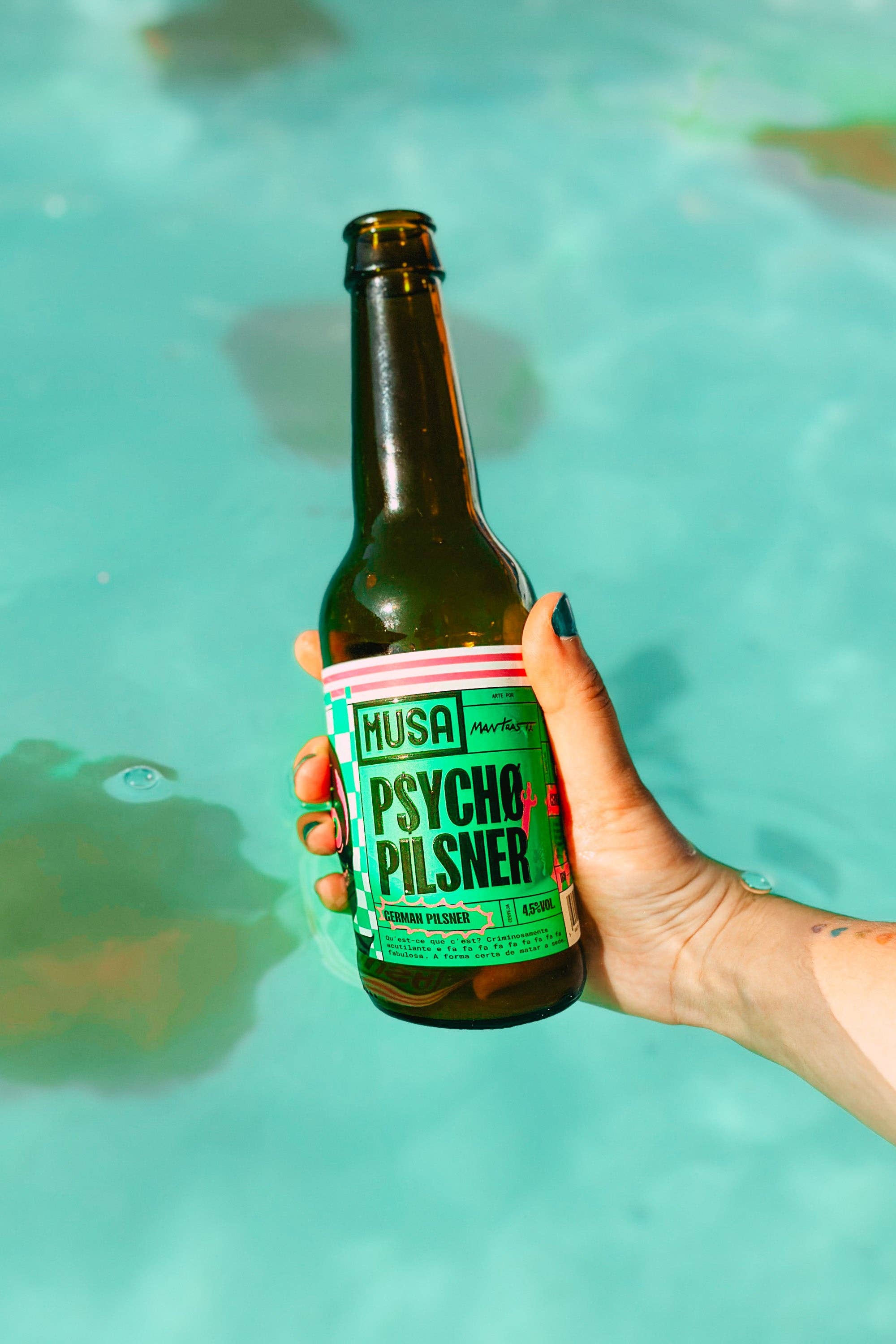 Cerveja Musa - Wholesale Non-Alcoholic Spirits/Wine/Beer - PSYCHO PILSNER 1