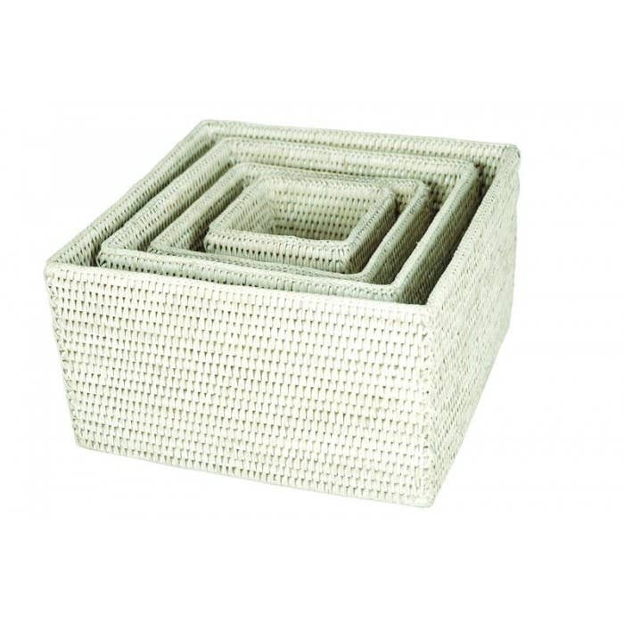 Square baskets (4) for wholesale by Baolgi