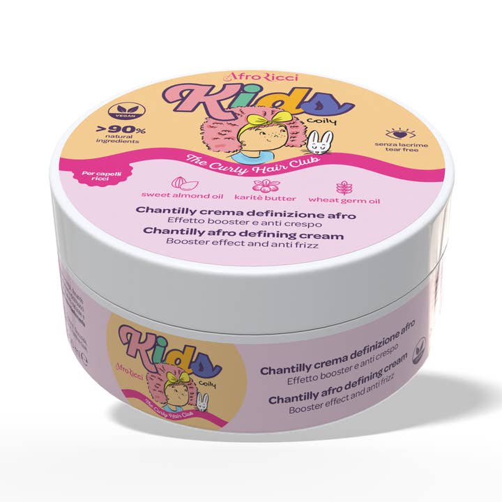 AfroRicci Kids Crème Chantilly Pour cheveux afro 300 ml pour la vente par AFRORICCI