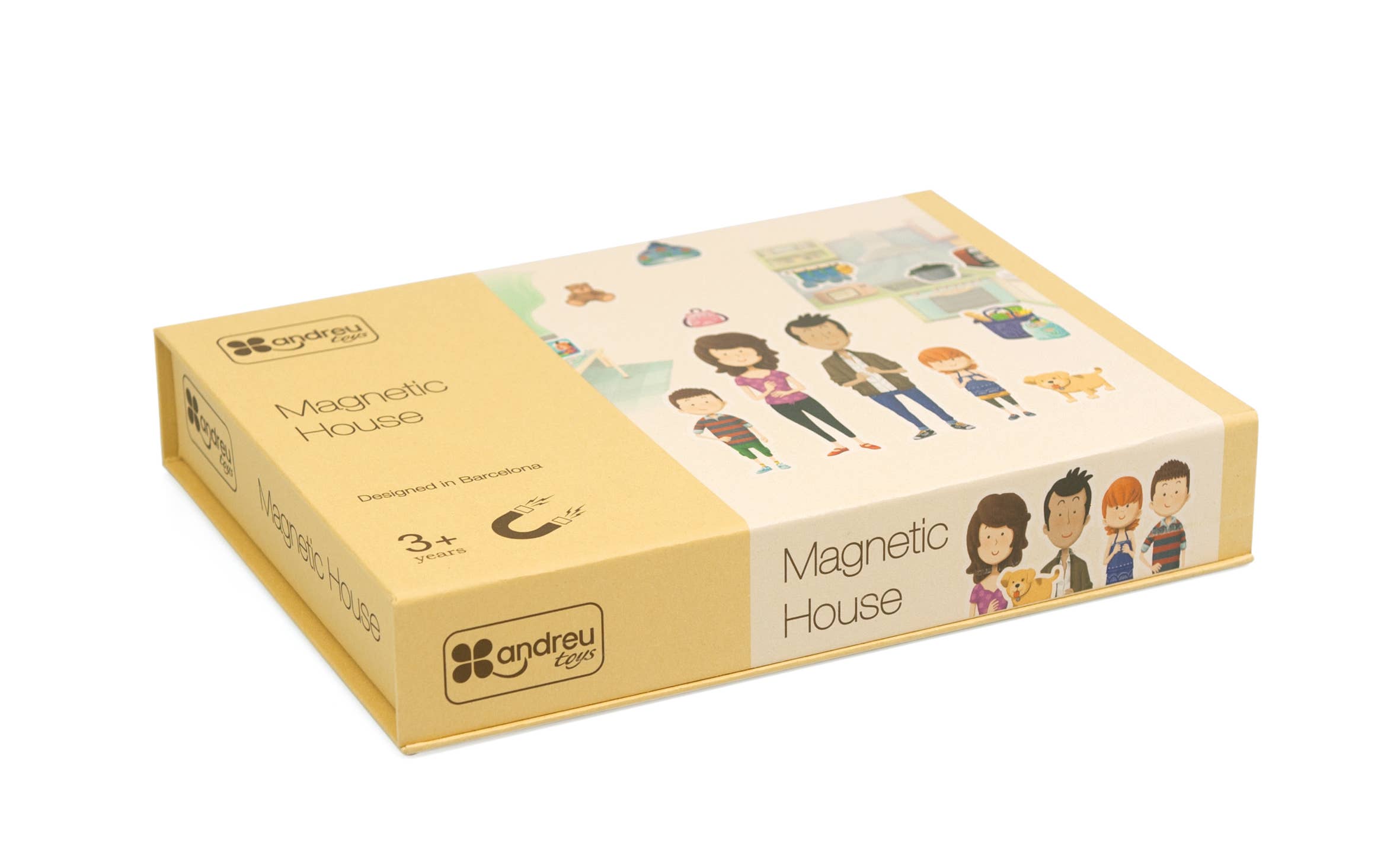TOYS SERVICE, SL. -ANDREU TOYS- - Wholesale Toy Set - Kids - Magnetic House / Magnetic House3