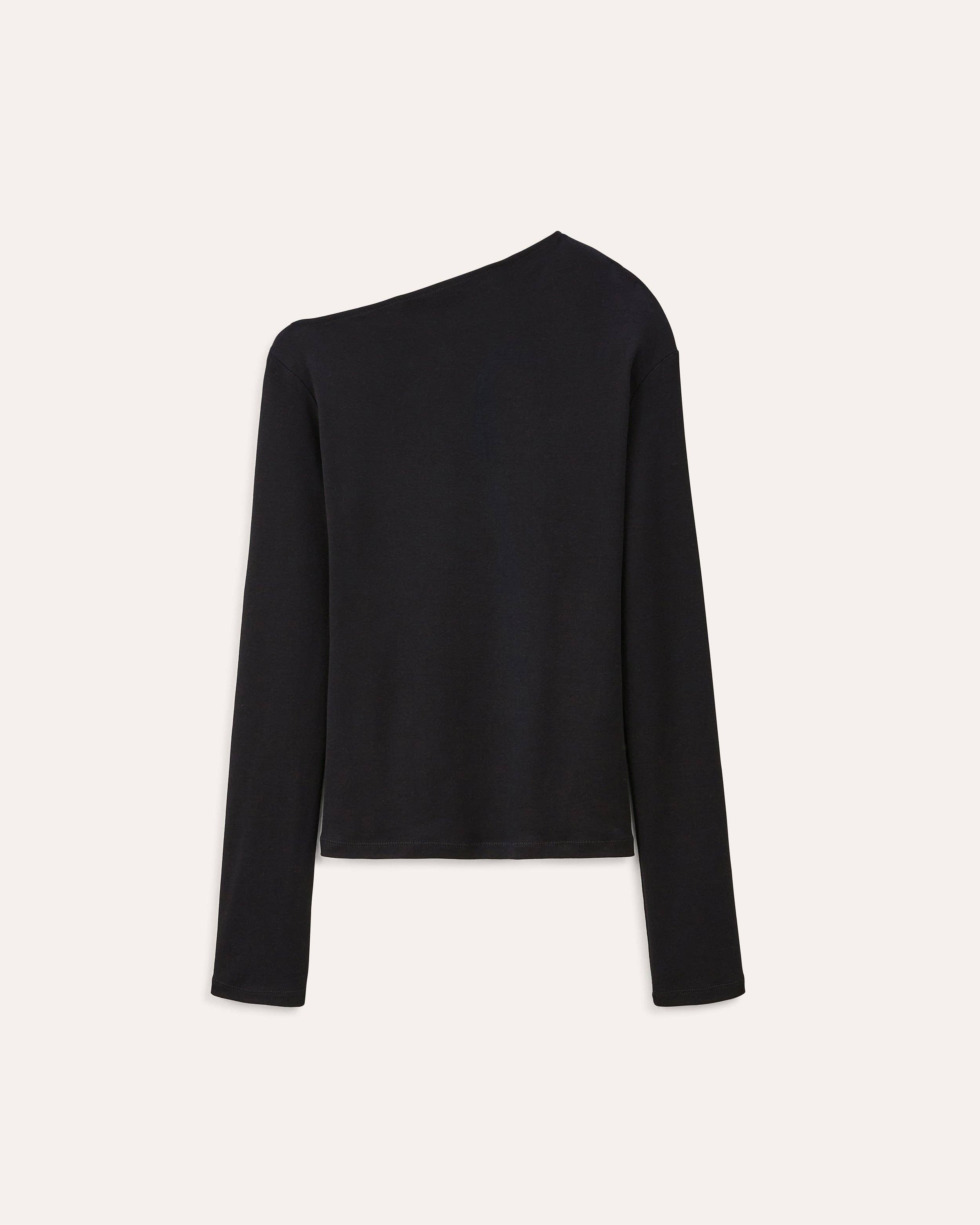NOYOCO - Wholesale Knit Top - Women's - Top Elia Black