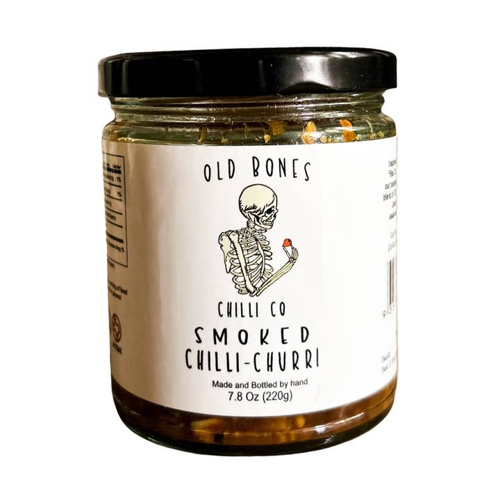 Old Bones Chilli Co. - Wholesale Hot Sauce - Smoked Chilli Churri 220g0
