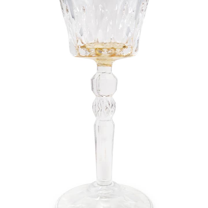 VIVIENCE – wholesale Vinglas – Liscio Ottico- Set med 6 vattenglas med Dimond Cut4