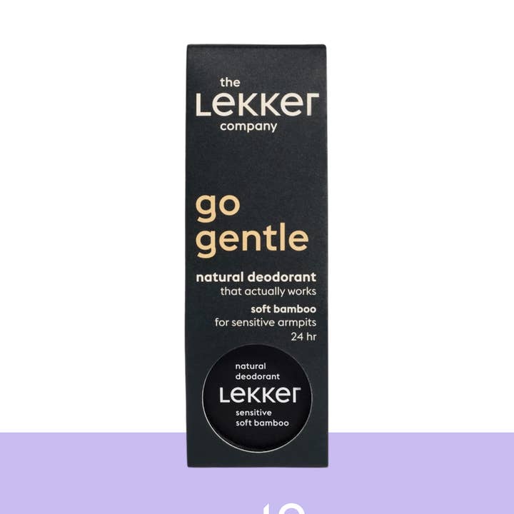 Deodorant cream sensitive soft bamboo (x12) for wholesale by The Lekker Company