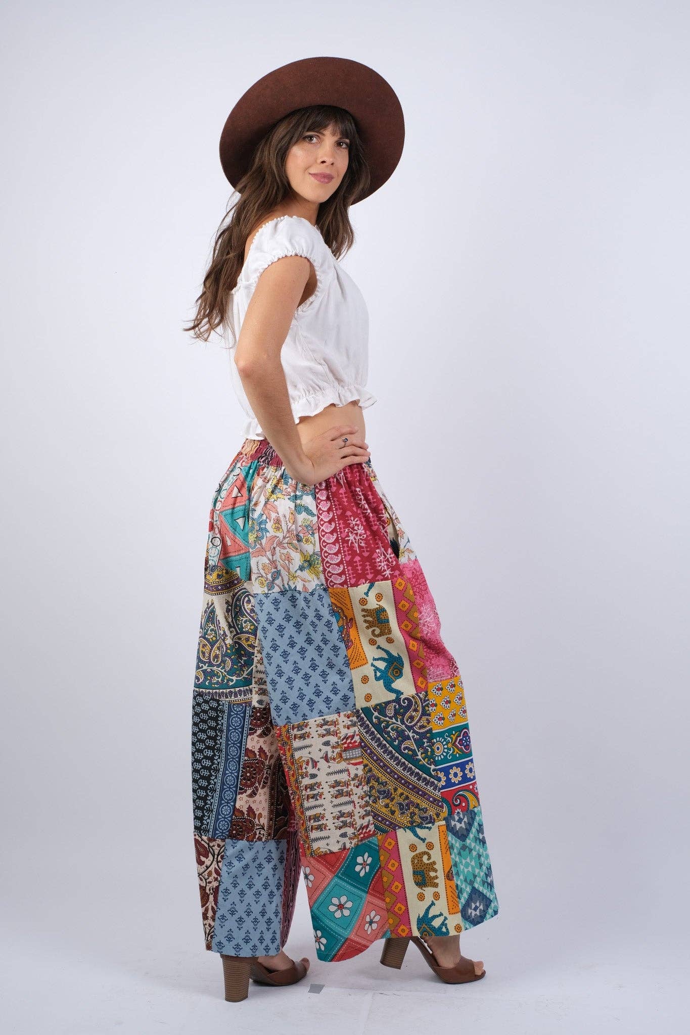 Sacred Threads - Wholesale Pants - Women's - Free Spirit Hippie Patchwork Pants5