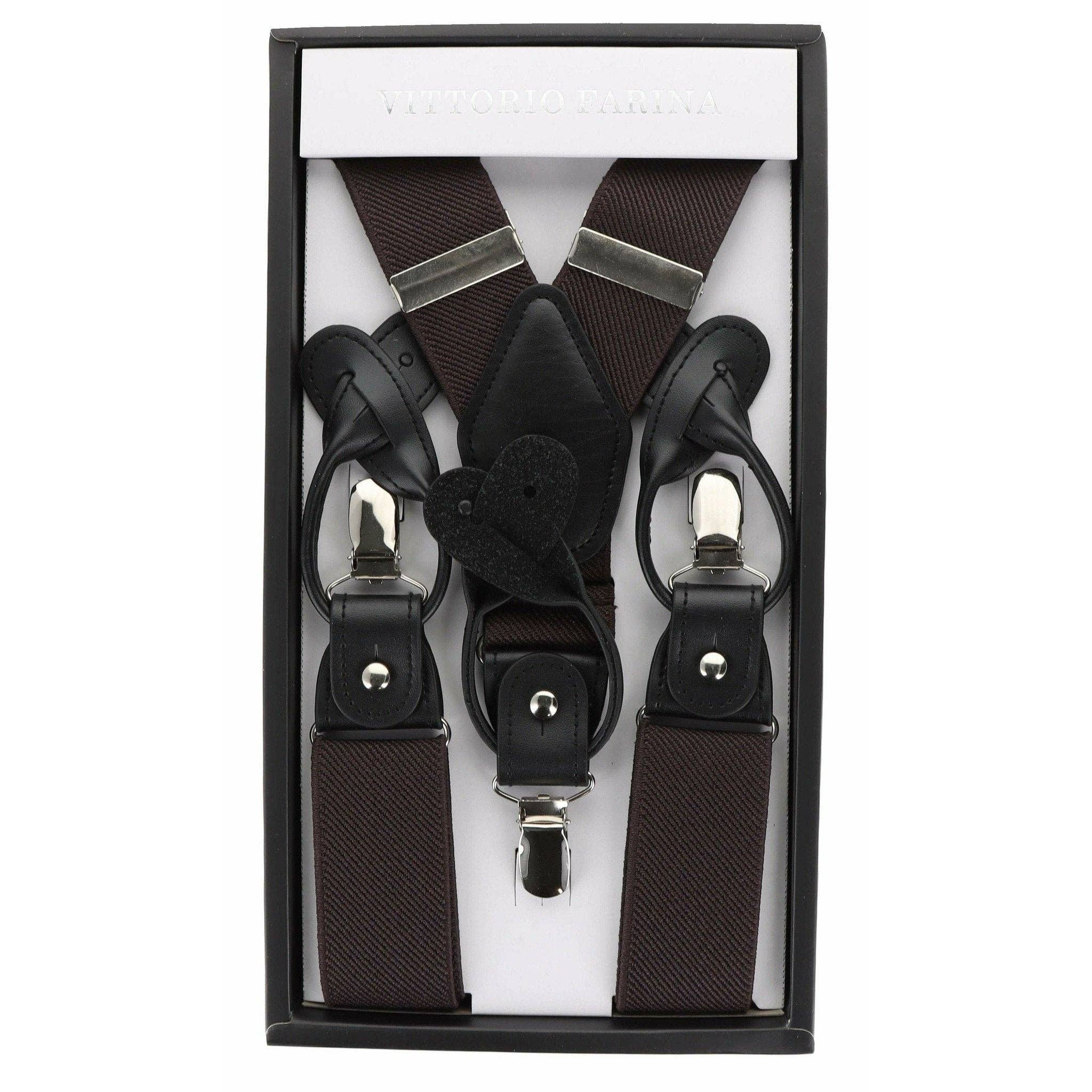 Dubal Brothers - Wholesale Suspenders - Men's - Vittorio Farina Men's Vibrant Colorful Convertible Suspender by Classy Cufflinks3