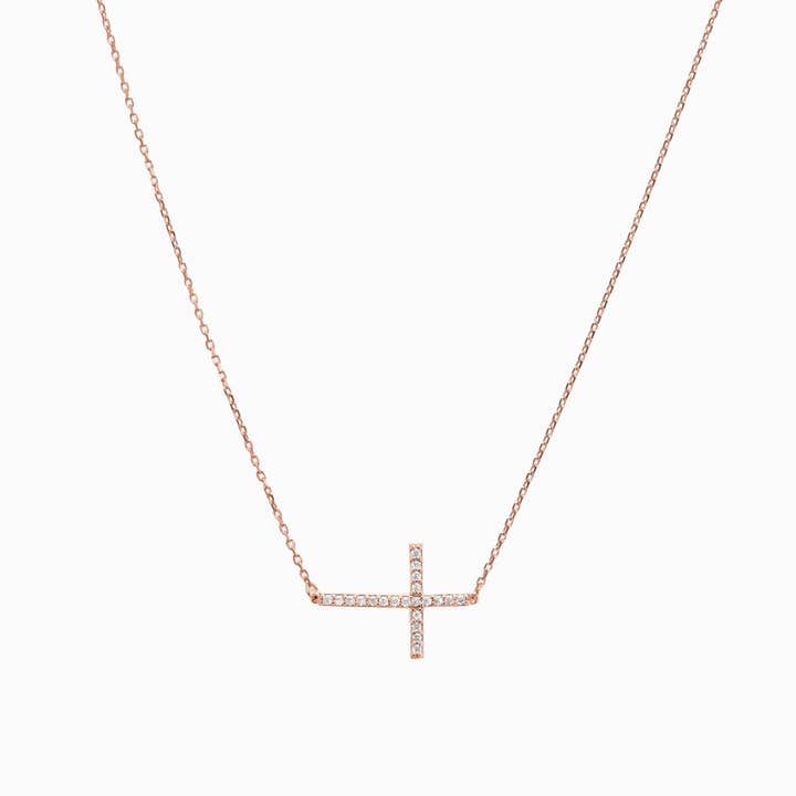 Bearfruit Jewelry - Wholesale Pendant/Charm Necklace - Horizontal Cross Necklace4