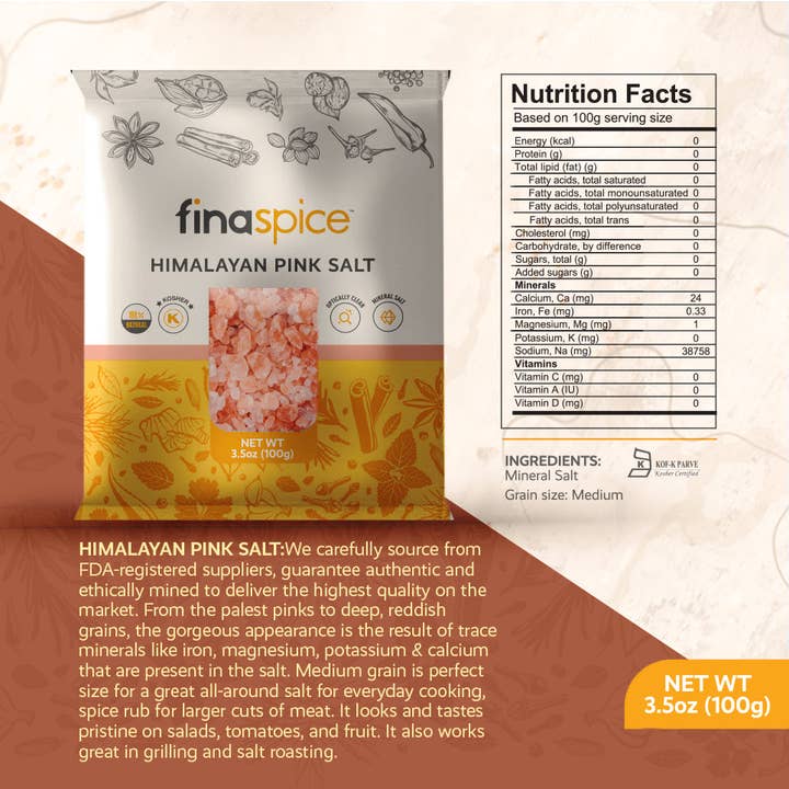 FinaMill - Wholesale Salt - FinaSpice Himalayan Pink Salt1