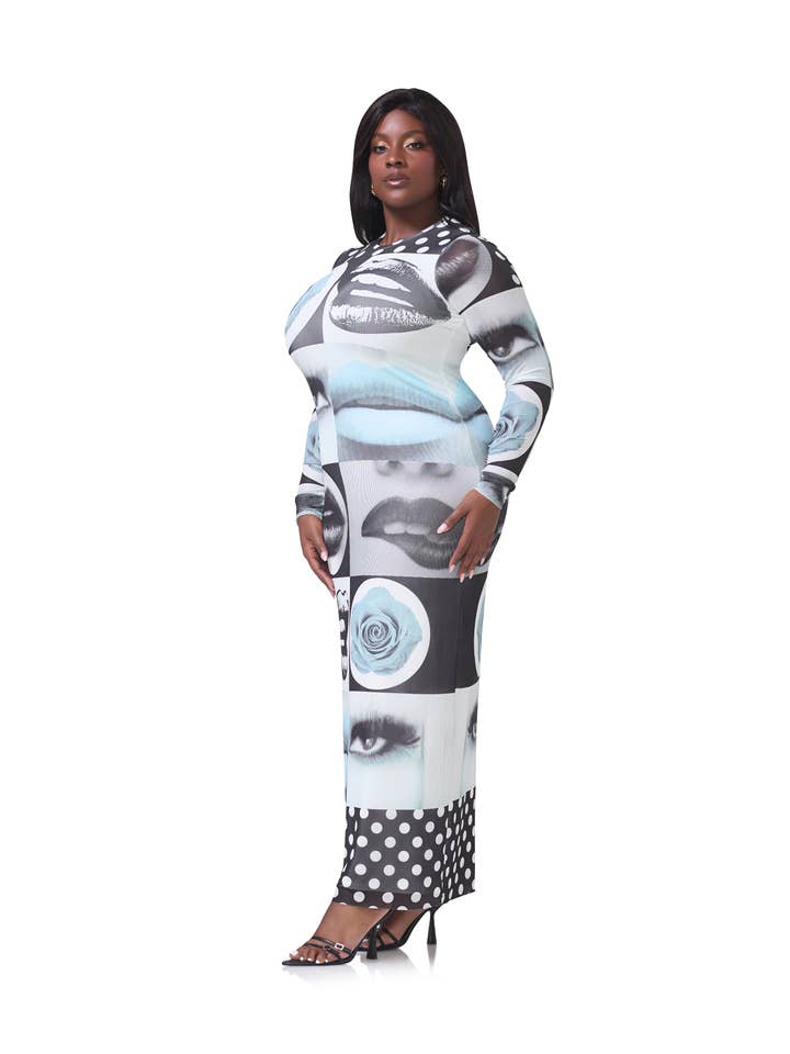Pop Art Abstrait Robe Didi - Art Pop Abstrait en vente sur Faire