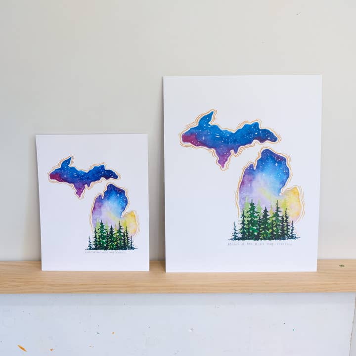 Echo Foxx - Wholesale Art Print - Magic of the Milky Way Michigan Print3