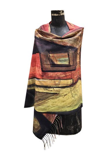 Access by Mediterranean Concepts - Wholesale Scarf - Women's - Pablo Picasso Femme and Pablo Picasso Abstract Scarf 5
