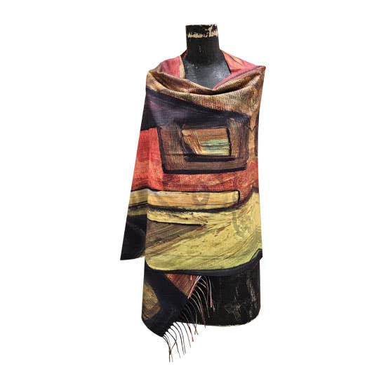 Access by Mediterranean Concepts - Wholesale Scarf - Women's - Pablo Picasso Femme and Pablo Picasso Abstract Scarf 5