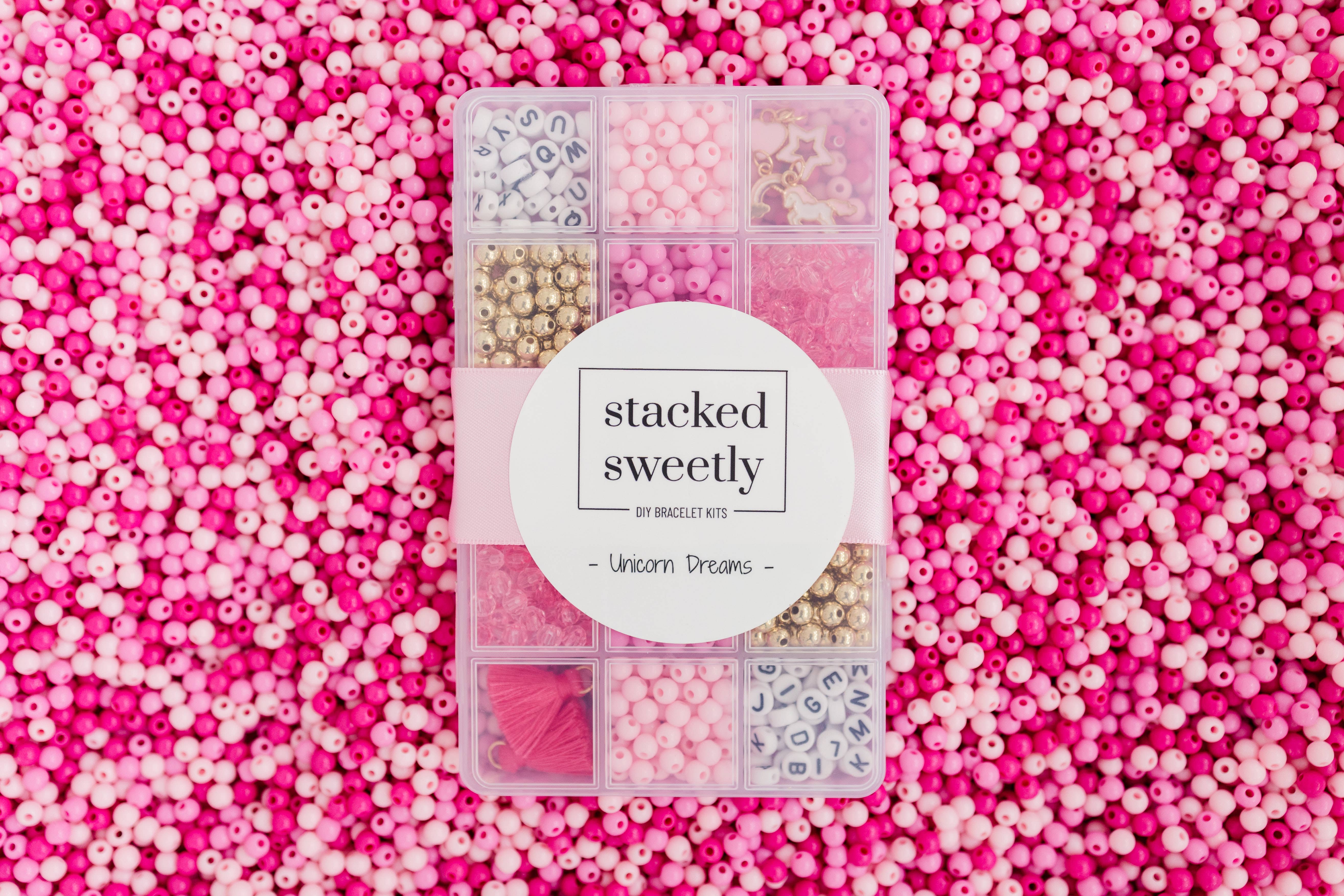 Stacked Sweetly - Wholesale DIY Jewelry - Kids - Unicorn Dreams DIY Stretchy Bracelet Craft Kit8