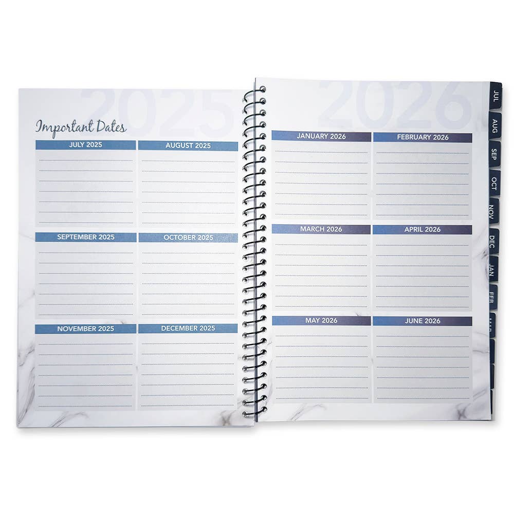 RE-FOCUS THE CREATIVE OFFICE - Wholesale Planner - 2025-2026 Academic Calendar Planner – Weekly & Monthly Views6