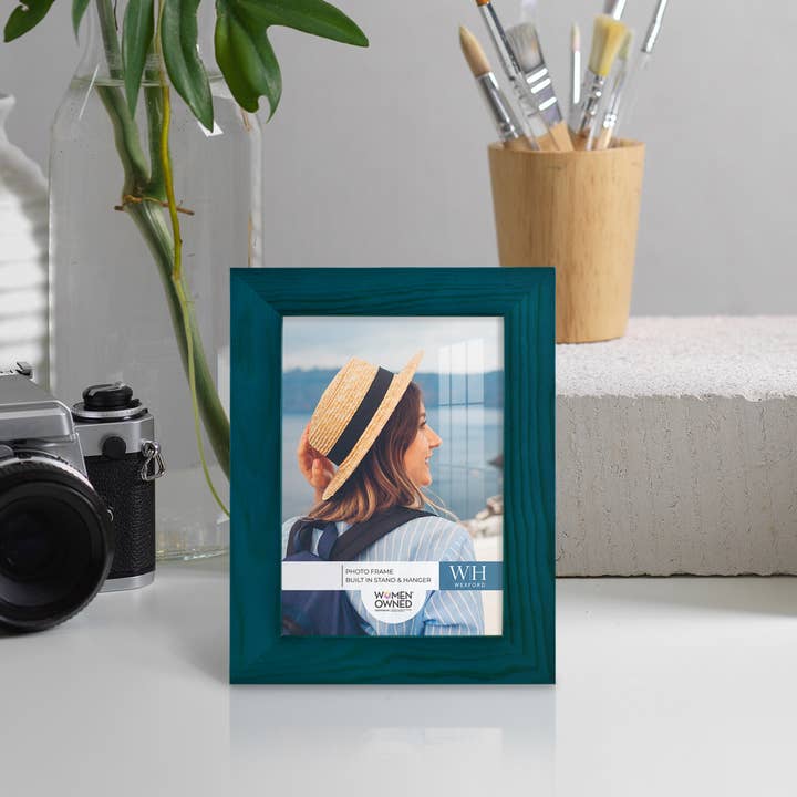 Wexford Home - Wholesale Picture Frame - Photo Frame, Real Wood with Wood Grain, Ocean Blue3
