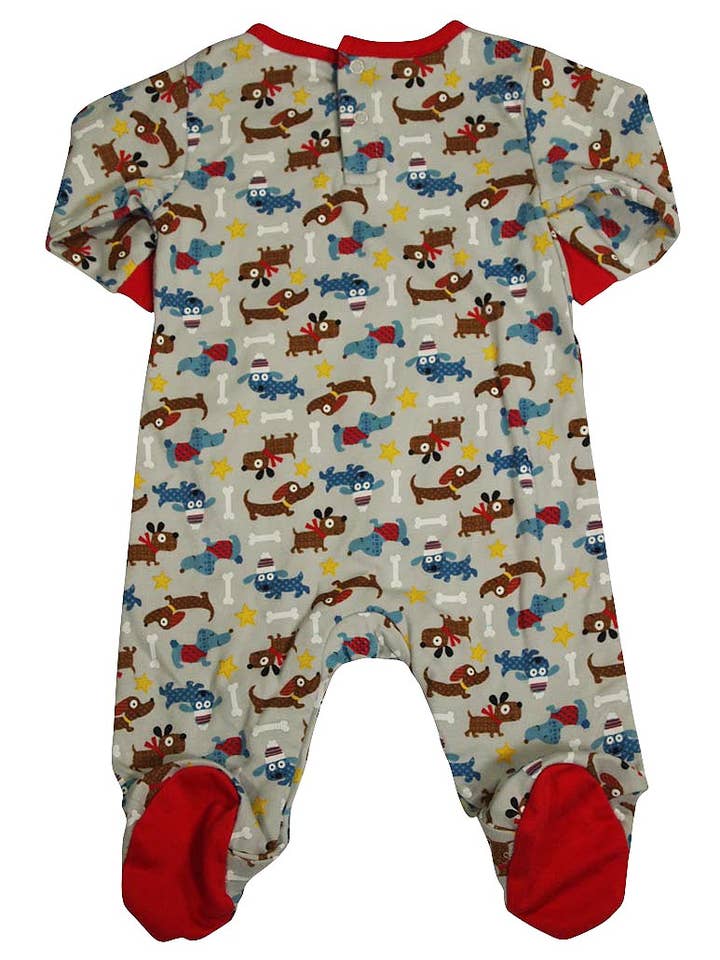 Eastern Off Price - Vente Barboteuse – bébé - Une pièce Happi by Dena à manches longues et pieds pour bébés garçons3