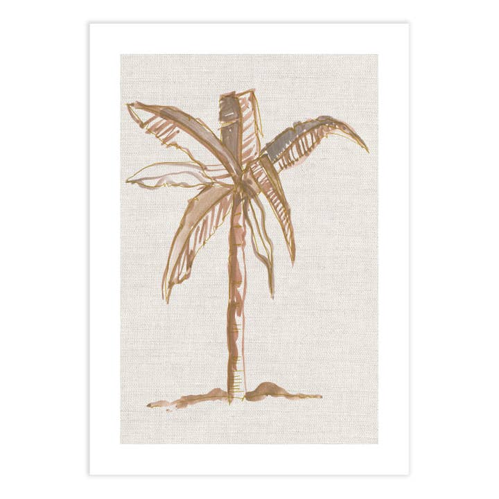 Earthy Toned Palm Study 02 for wholesale by Ellisimo