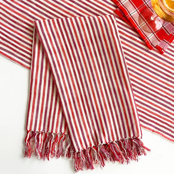 Elina Striped Kitchen Towel for wholesale by Archive NY