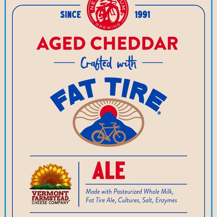Vermont Farmstead Cheese Co. - Wholesale Cheese - Fat Tire Alehouse Cheddar