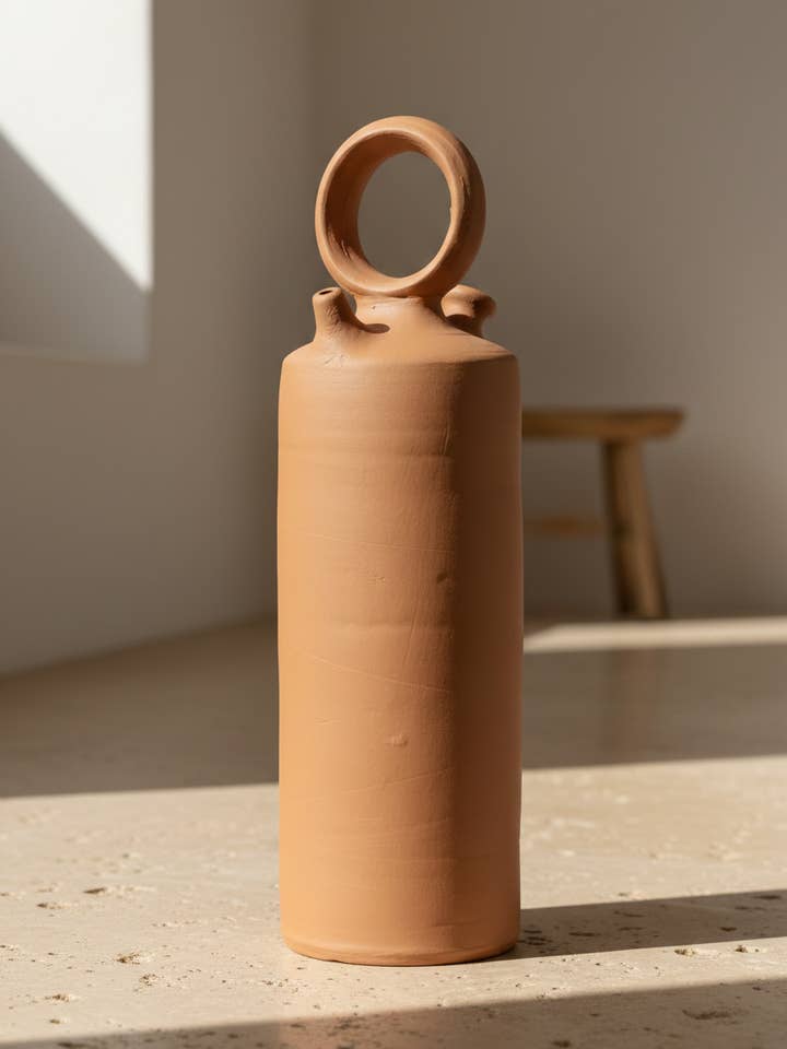 Botijo Kolone Terre cuite pour la vente par Alfarería La Navà