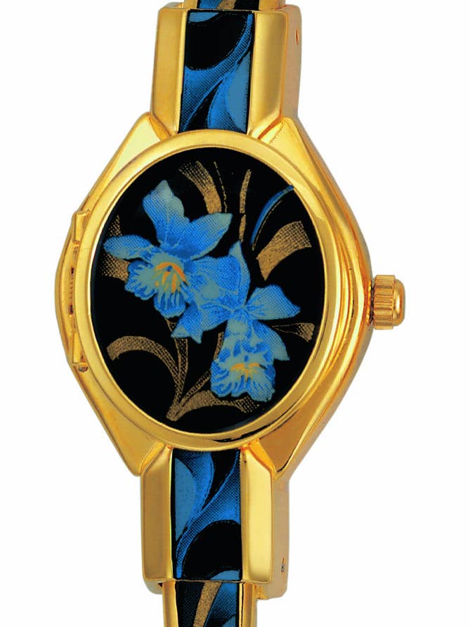 Orchid Enamel Damklocka för wholesale av Andre Mouche