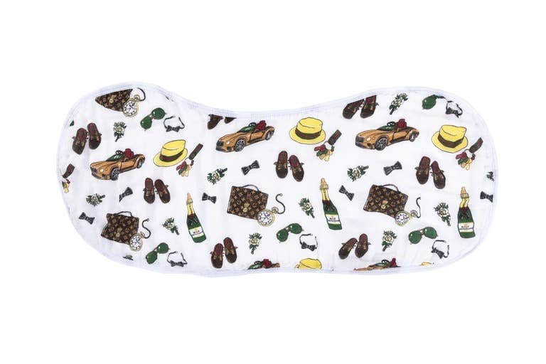 Wholesale Dapper Napper 2in1 Burp Cloth and Bib for your store Faire