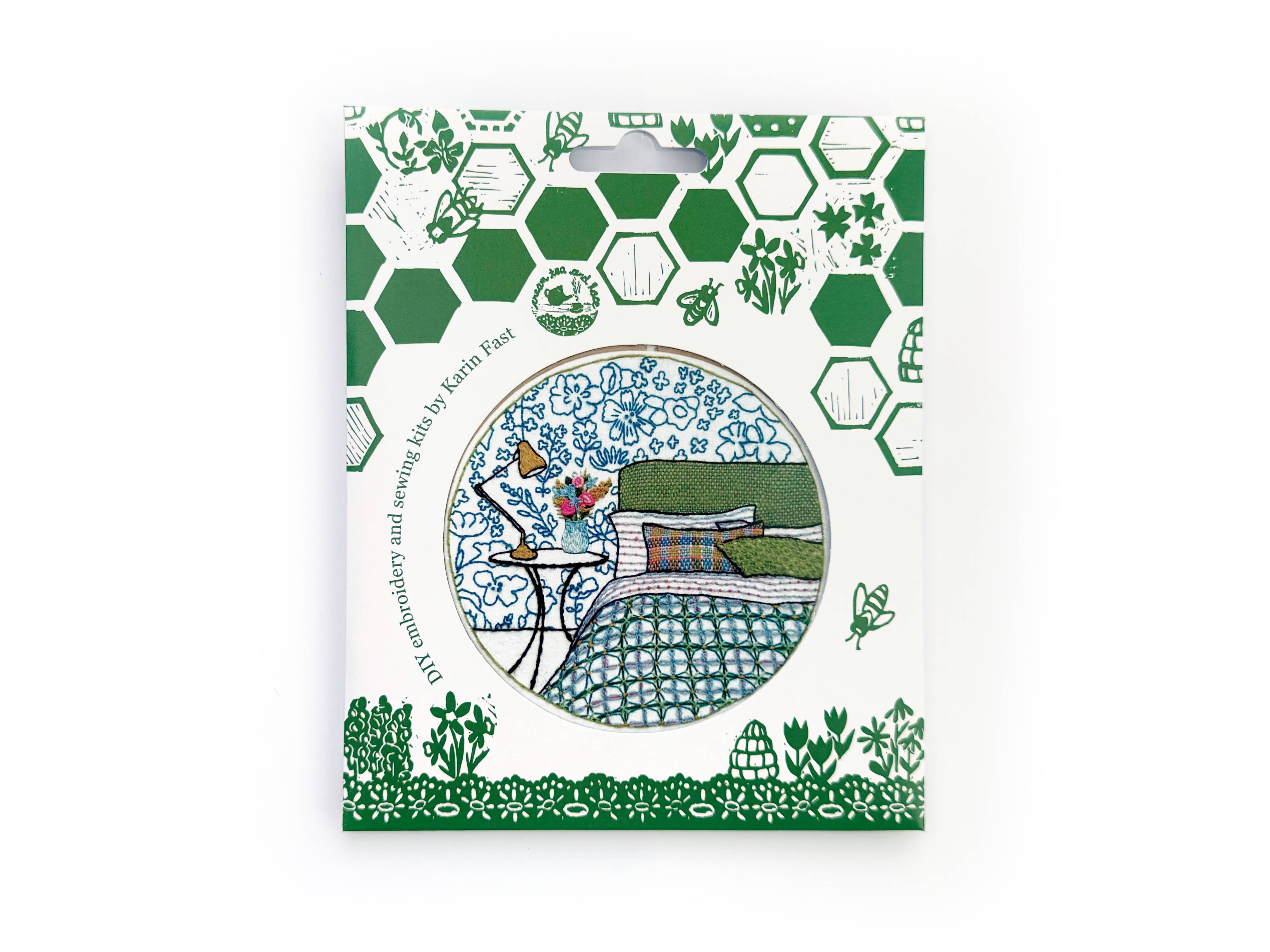 Cream Tea and Lace - Wholesale Embroidery/Cross Stitch Supplies - embroidery kit midsummer, interior design modern hoop art0