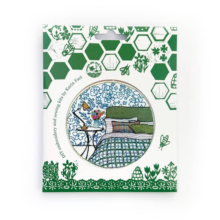 Cream Tea and Lace - Wholesale Embroidery/Cross Stitch Supplies - embroidery kit midsummer, interior design modern hoop art