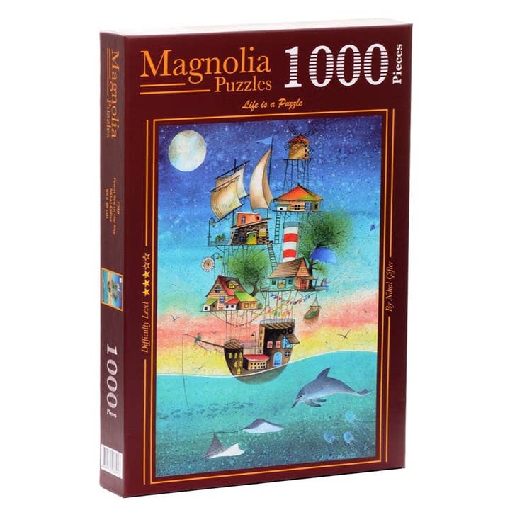 Magnolia Puzzles Australia - Wholesale Puzzle – Adult - Magnolia Puzzle 1010 From Sea to the Sky Nihal Cifter Special Edition 1000pc Jigsaw Puzzle