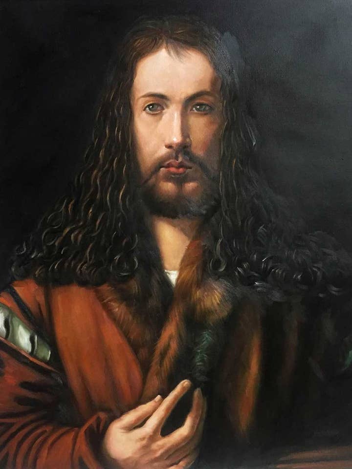 Auto-Retrato aos Vinte e Oito Anos por atacado de La Pastiche