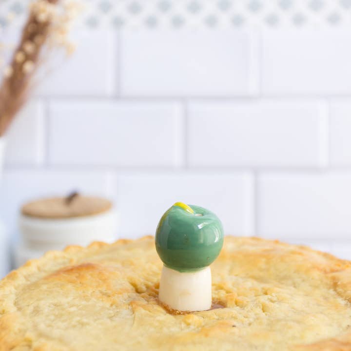 Fox Run Brands - Vendita all'ingrosso Utensile/attrezzo da cucina - Sfiatatoio per Torta di Mele Fox Run, Uccellino per Torte da Forno, 1,75" x 3"