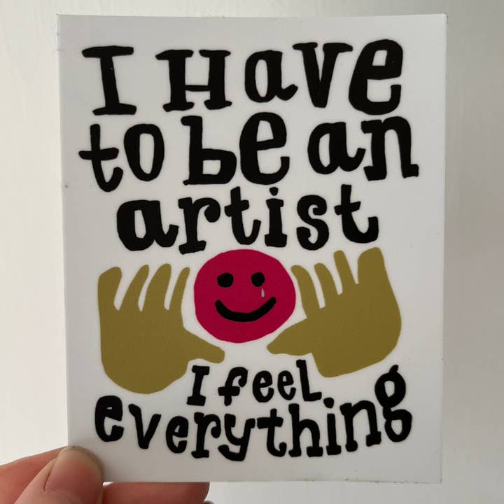Ramona Muse Lambert – wholesale Klistermärke – I Feel Everything stötfångarklistermärke1