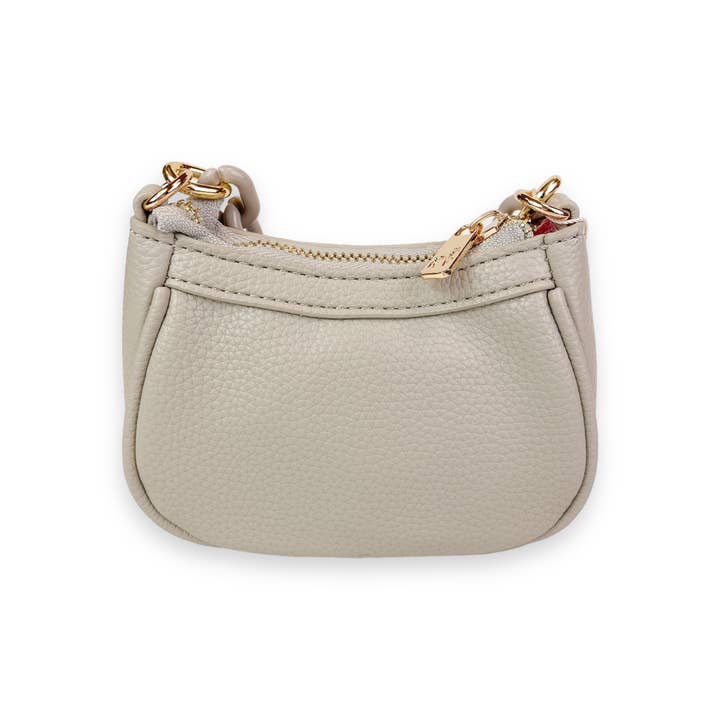 Doe a Dear - Wholesale Shoulder Bag – Kids - P50 B1310 Pearl Studs Mini Leather Shoulder Bag (4 Colors)19