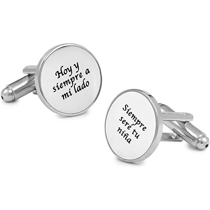 Manschettenknöpfe für Hochzeiten: Ich werde immer dein Mädchen sein für den Großhandel von Beclosetoyou