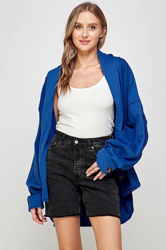 Twentyten - Wholesale Fleece - Women's - Women's Streetwear Fleece Jacket with Front Pockets 5191IJK16