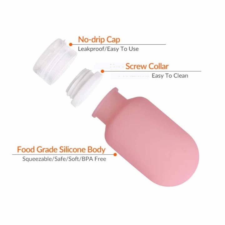 The Green Jar - Wholesale Travel Container - Silicone Bottle For Travel3