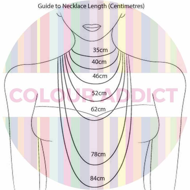 Colour Addict Jewellery - Venta al por mayor Collares con colgantes/abalorios - Collar hexagonal de piedra lunar
