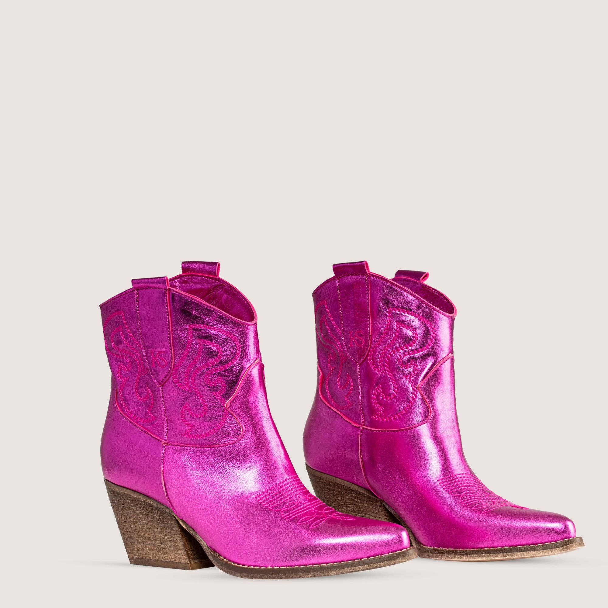 Kali Shoes – wholesale Cowboy boots – Women’s – Bradley Nova Flame Texan Ankle Boots1