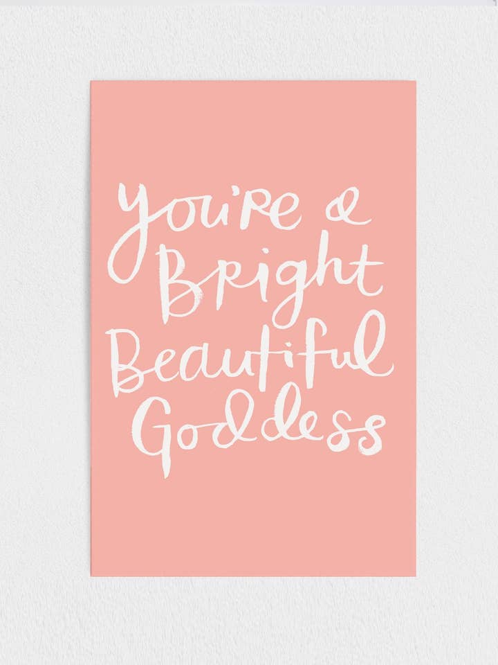 DÉESSE - IMPRESSION PAPIER pour la vente par Art of Marina