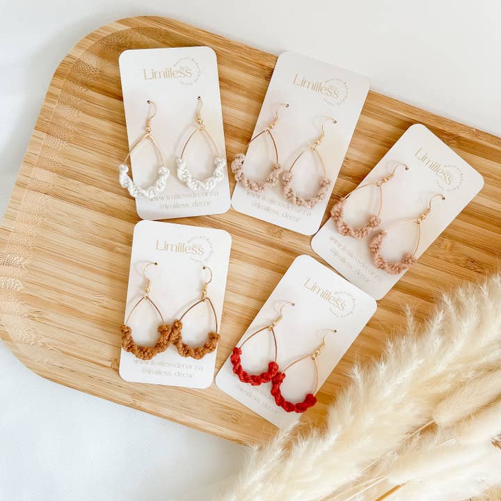 „Teardrop“ øreringe for engroshandel hos Limitless Decor