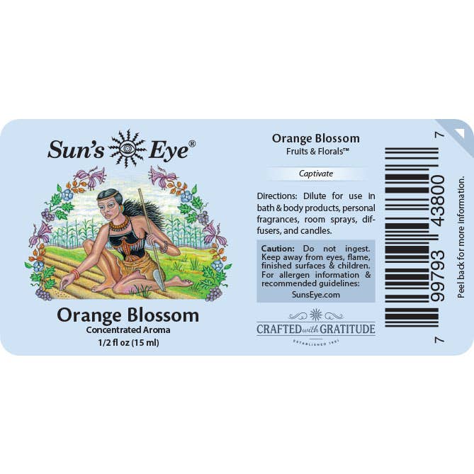 Sun's Eye - Wholesale Fragrance Oil - Orange Blossom Oil2