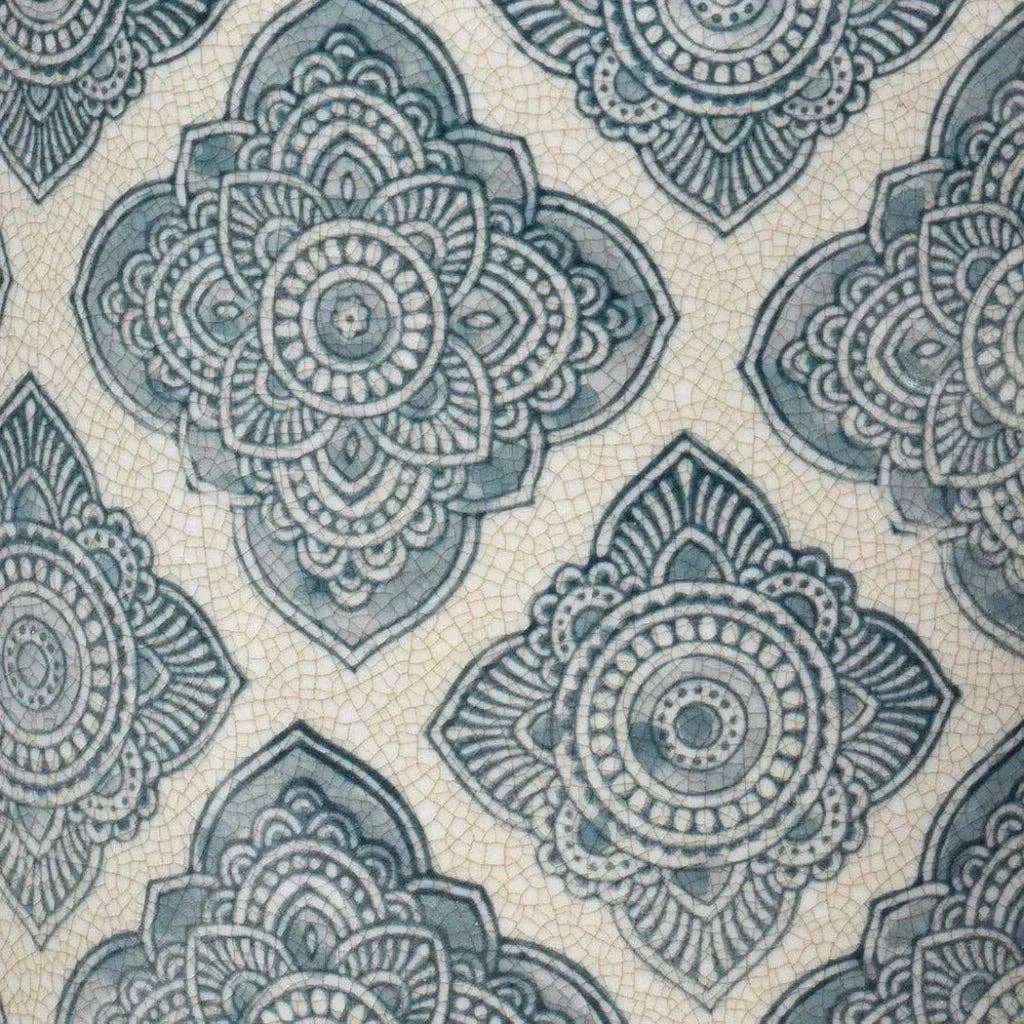 LOOMLAN – wholesale Canister set – Coastal Style Blue Ceramic Oran Canisters 2PC3