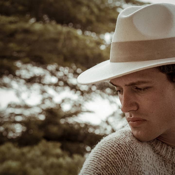 TRAVAUX EN COURS... - Wholesale Fedora - Unisex - WIDE BRIM HAT - leather braid67